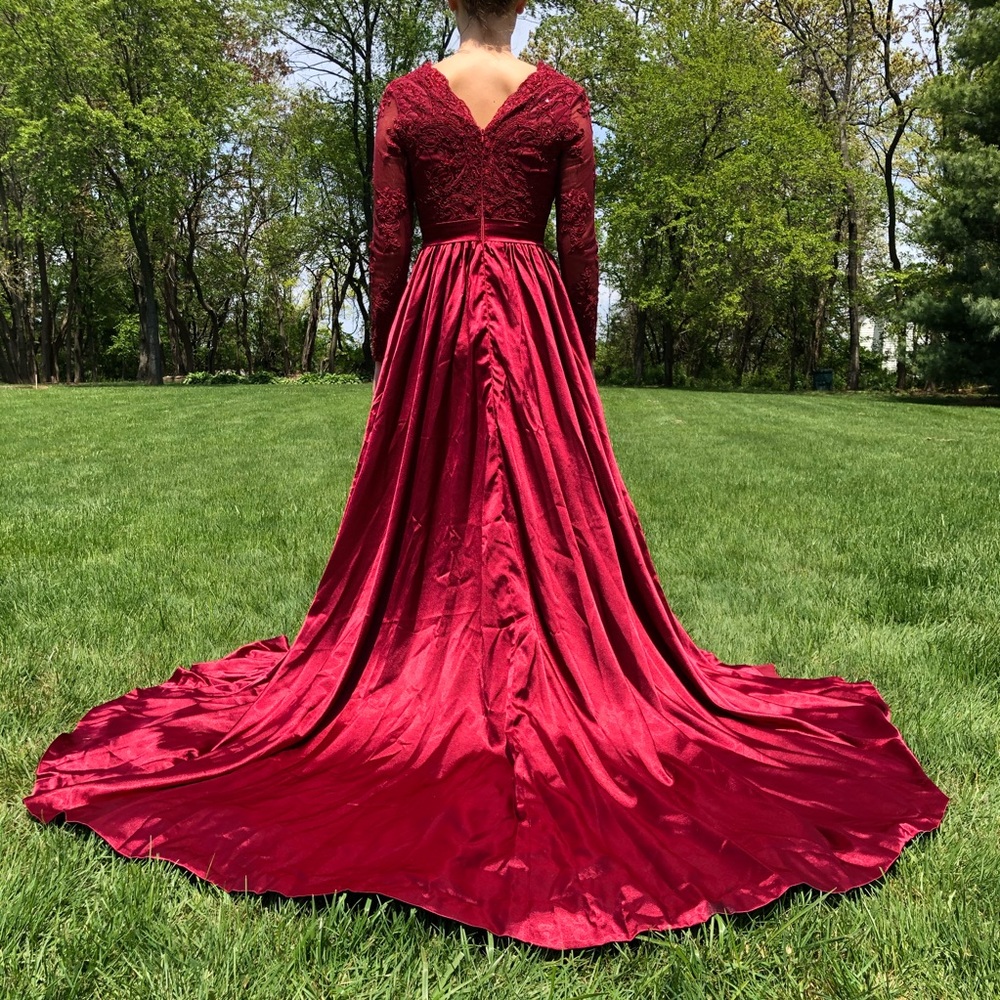 Red Prom Dress - Picture 3 of 6